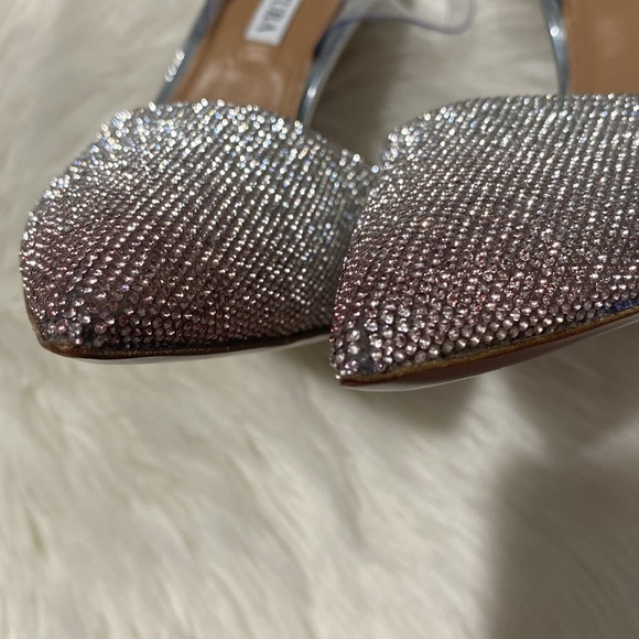 Aquazzura So‎ Nude Crystal Plexi Pump - Picture 15 of 16